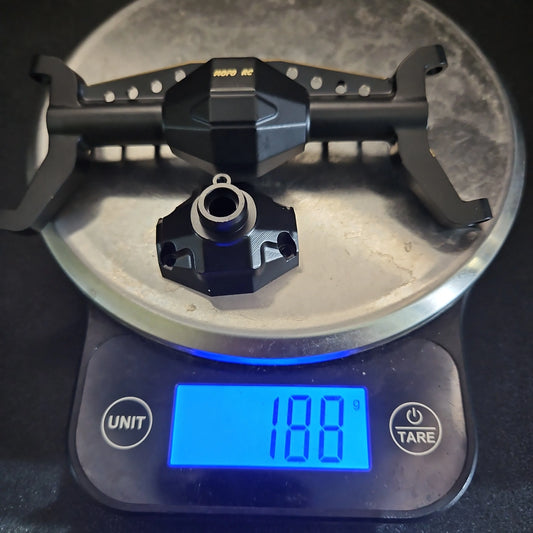 UTB18 Black Brass Axle Housings