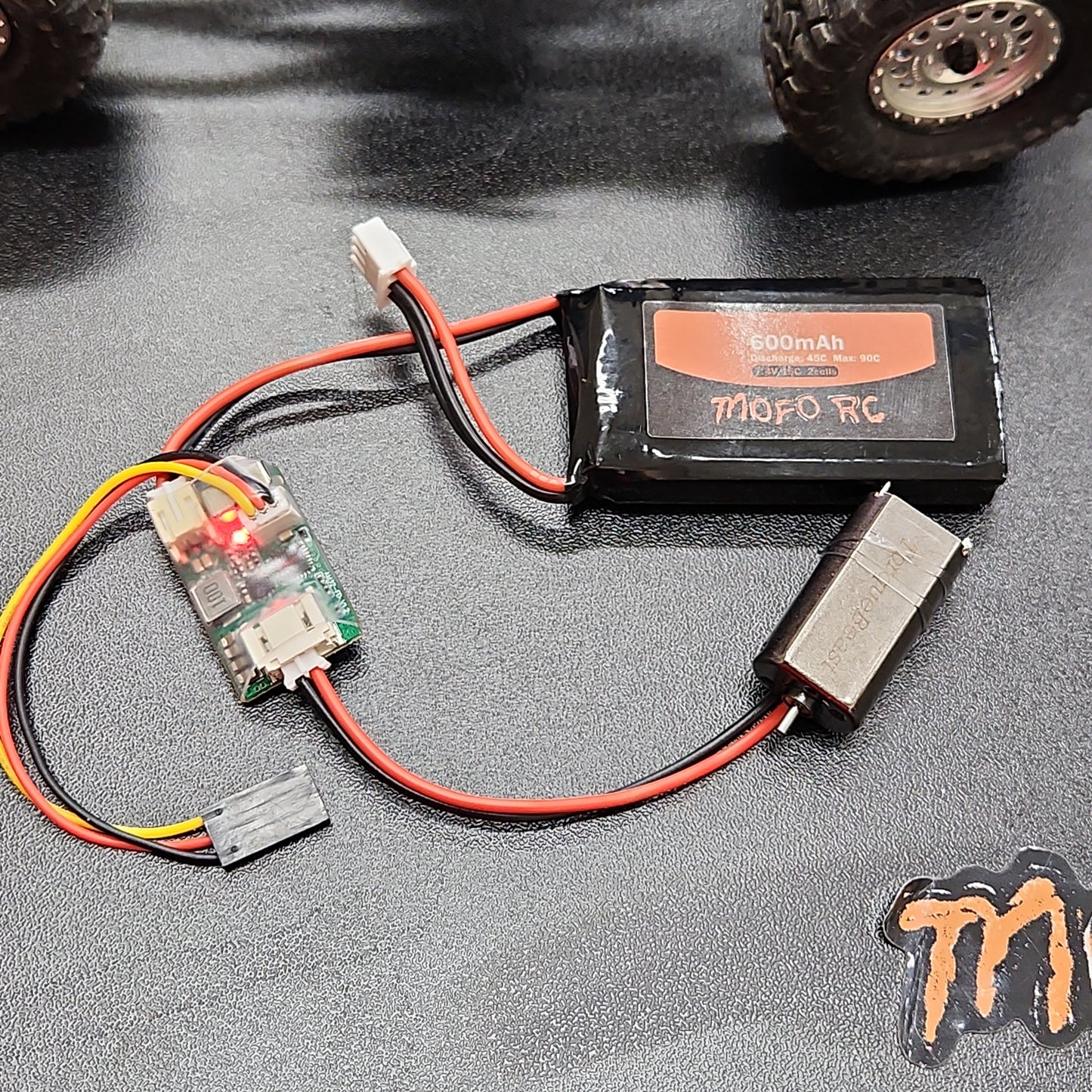 RockWolf Micro Rock Crawler ESC (SJTA32)