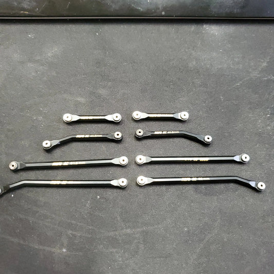 High Clearance Black brass v2 4 link kit for scx24