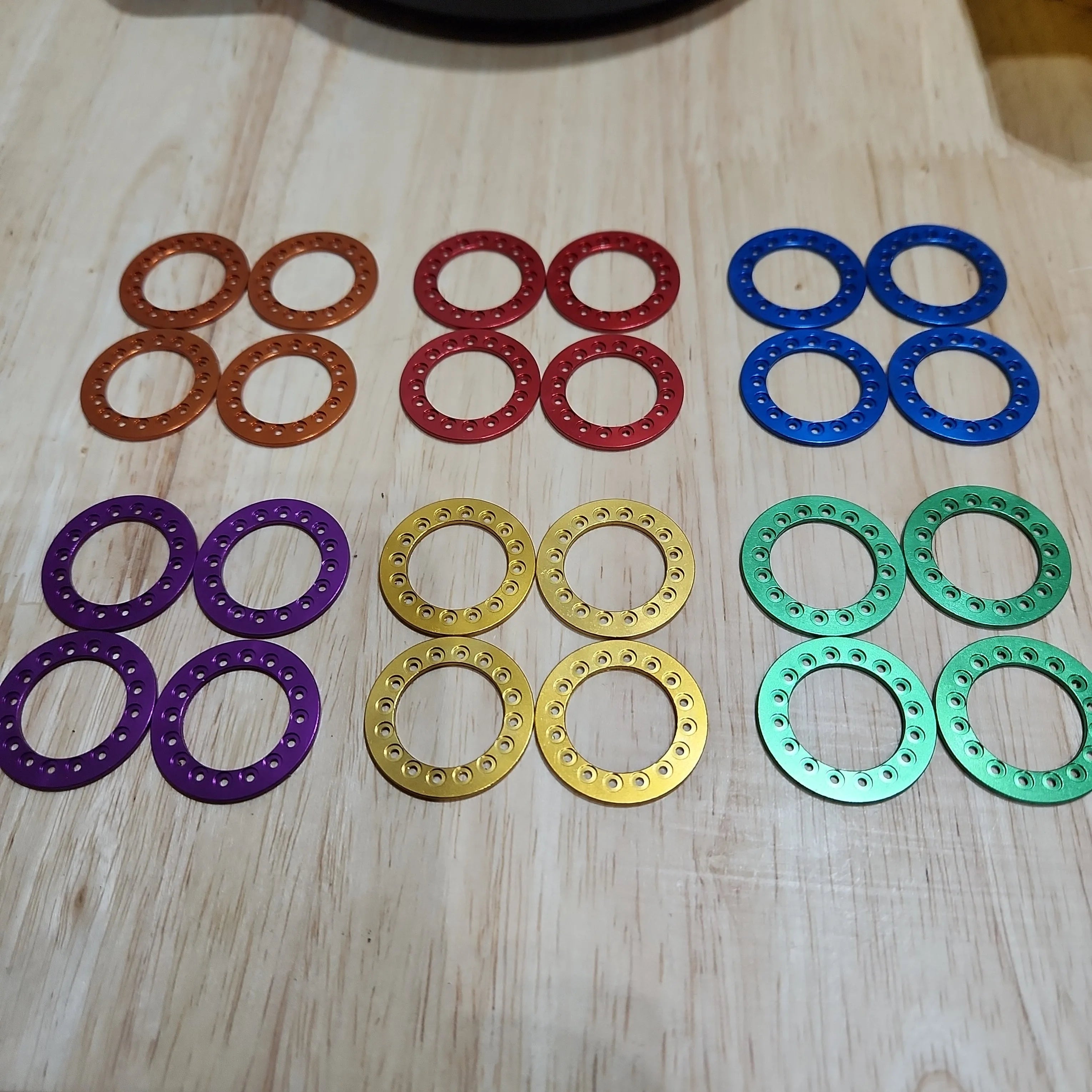 UPW Colored Outer Wheel Rings – Mofo Rc