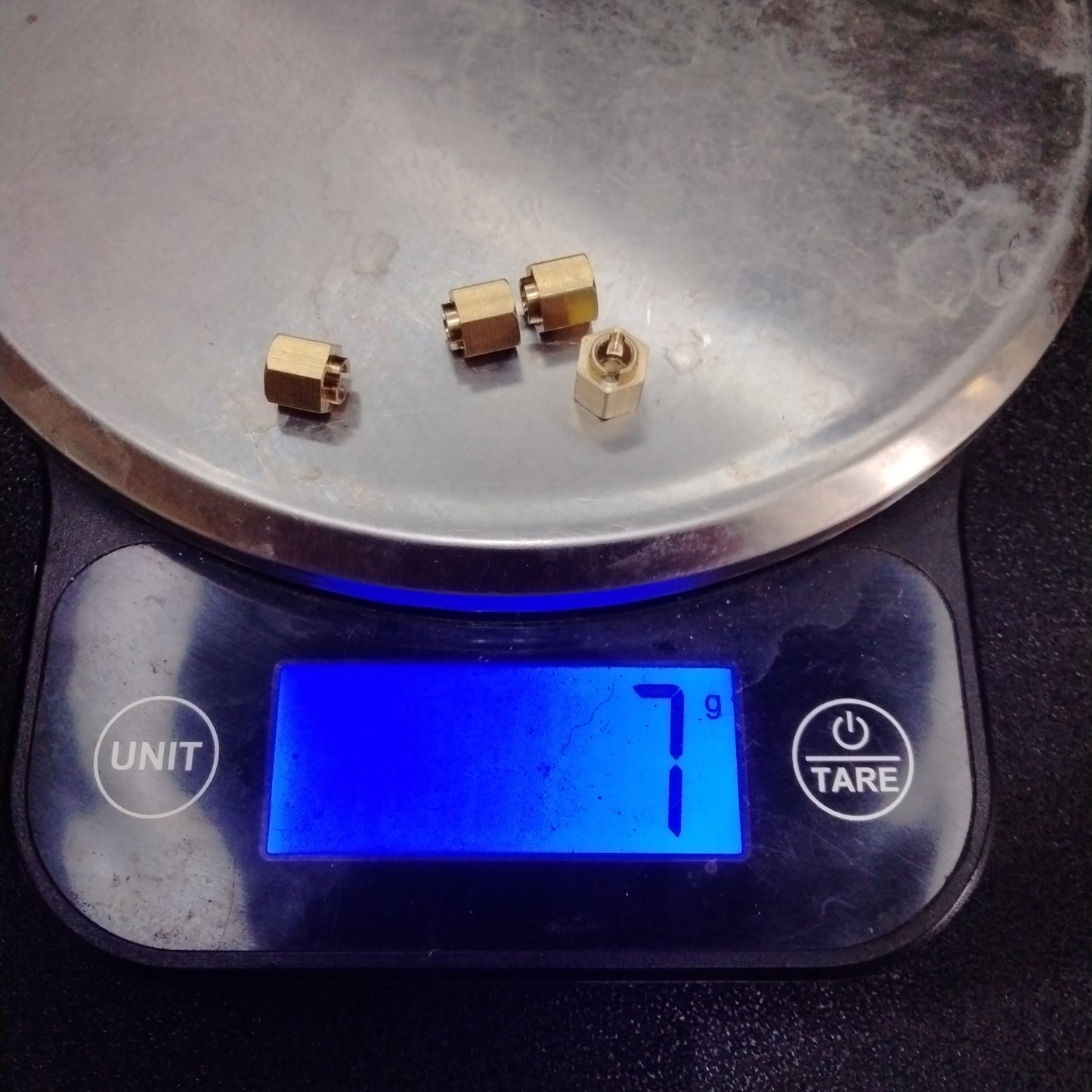 Trx4-m Weighted Brass +2mm Hex Extender