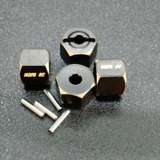 UTB18 +3mm Black Brass Hex Extender