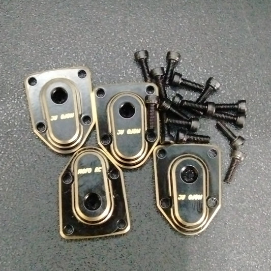 UTB18 Black Brass Portal Box Covers