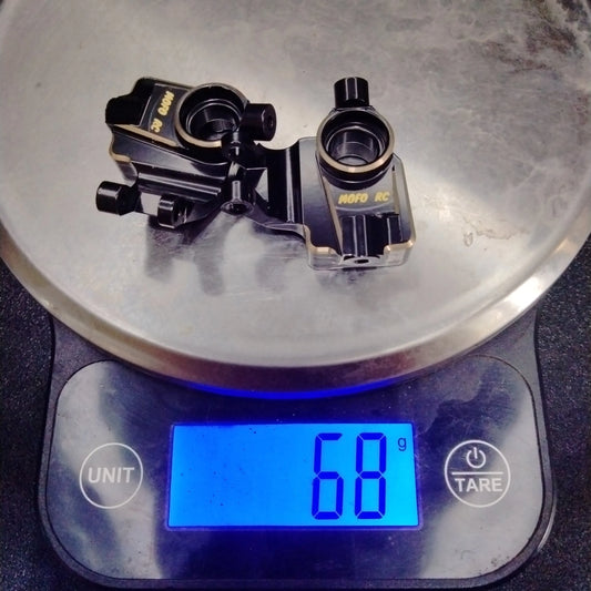 UTB18 Capra Black Brass Portal Knuckles