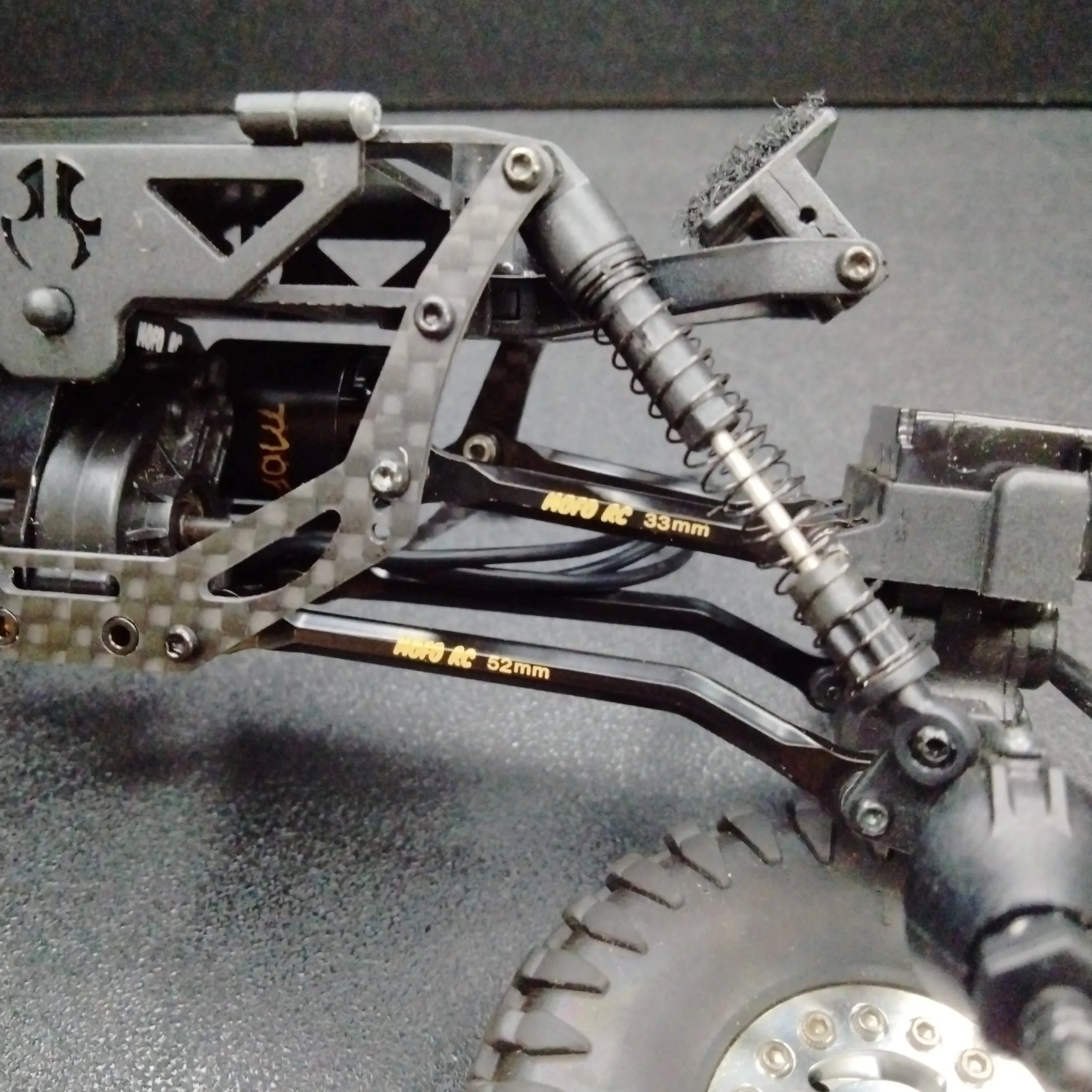 Lest de roue en laiton noir portique 49g INJORA pour TRX4 et TRX6 (x2) - TRX4-8251D-BK Lest de roue en laiton noir portique 49g INJORA pour TRX4 et TRX6 (x2) - TRX4-8251D-BK