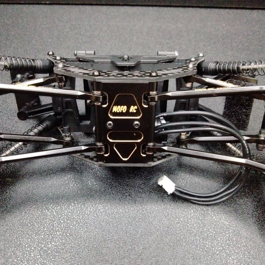Black Brass Skid Plate For Axial AX24