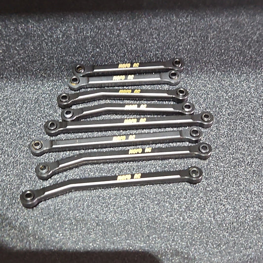 Black Brass High Clearance 4 link kit for Trx4-m