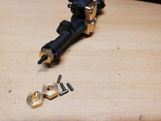 Brass Wheel Hex
