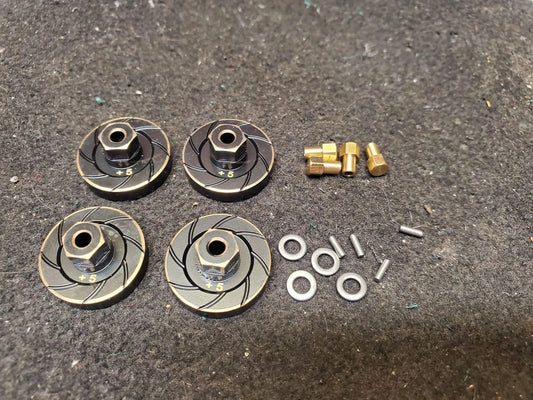 Black Brass Hex Extender