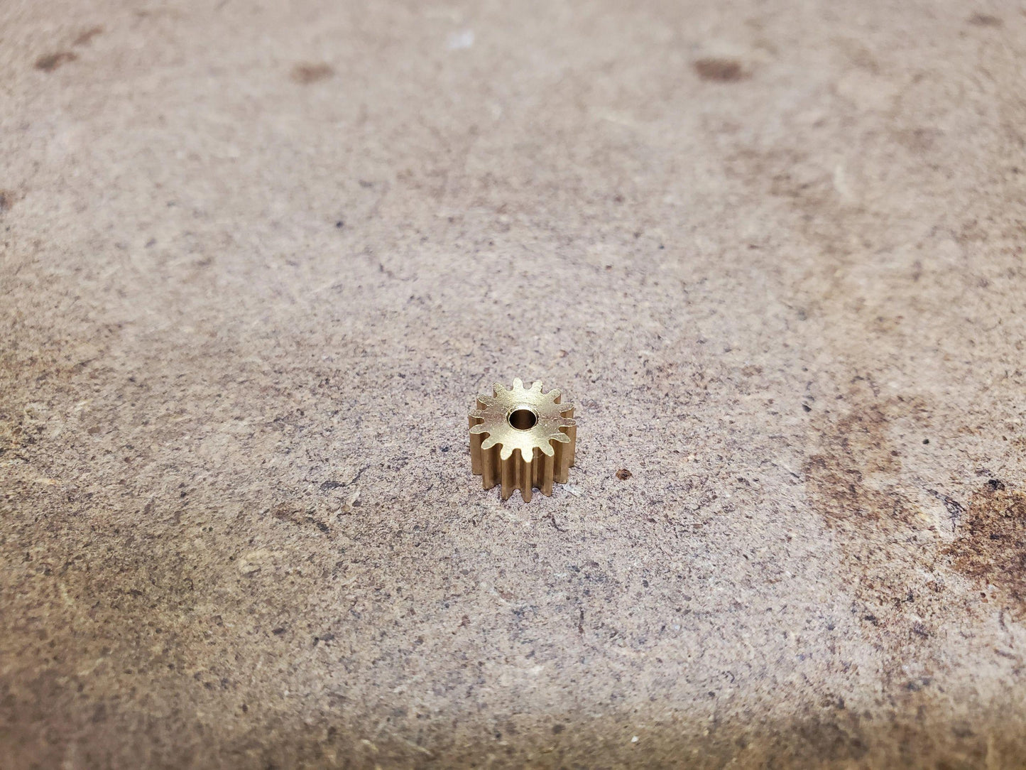 Brass Pinion Gears 2.0mm shaft