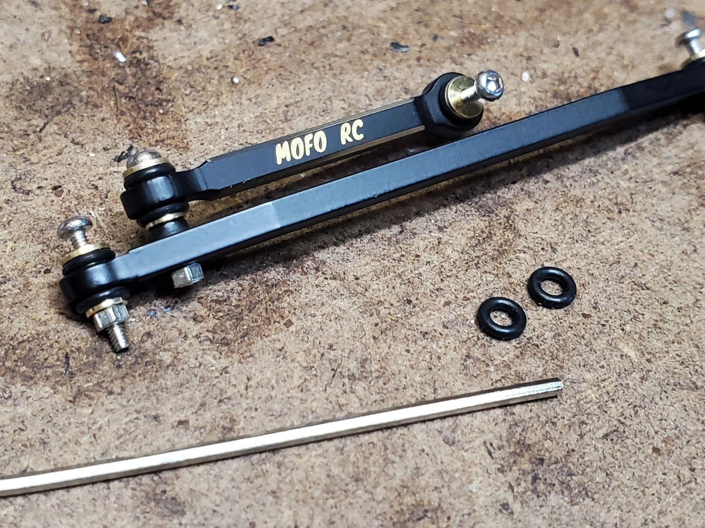 Steering Links - Scale, Brass and Aluminum for SCX24 / AX24 -  Select Options