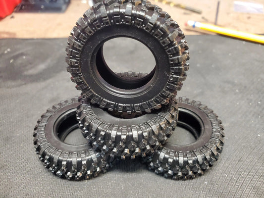 Small sticky foam-less tires