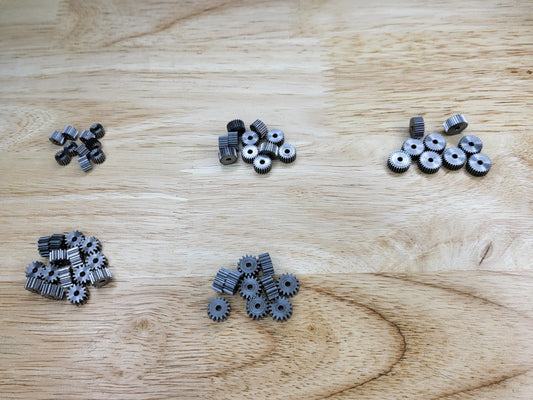 2mm Shaft Hardened Steel pinion gears