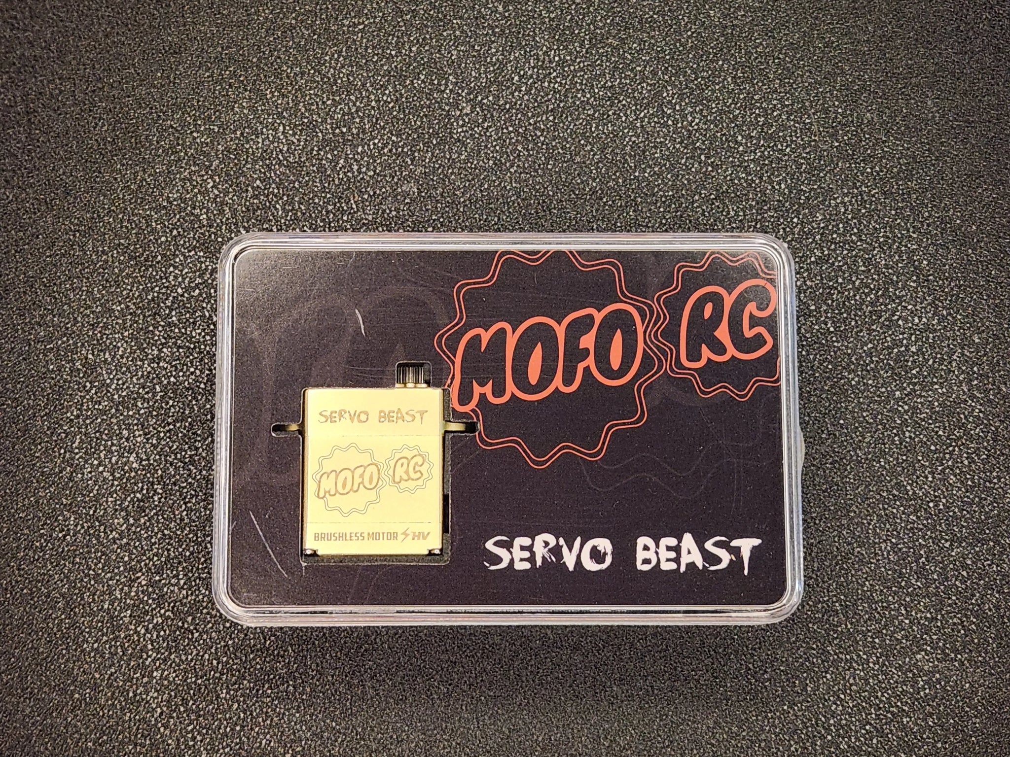 Brass ServoBeast Brushless steering Servo W/ Free aluminum Servo mount