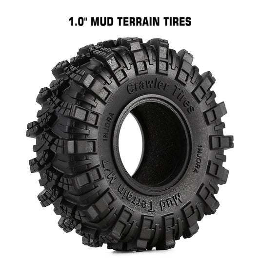 Injora 1.0" Mud Tires